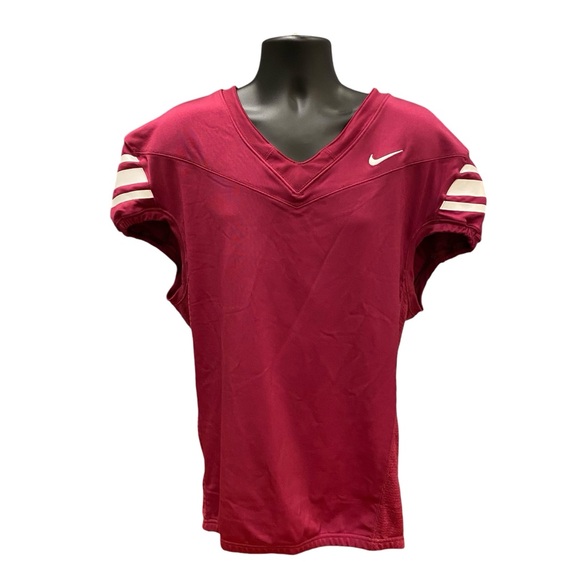 Nike Vapor Varsity Football‎ Practice Mesh Jersey Burgundy Men’s Size XL NEW - Picture 1 of 9